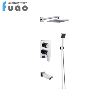 FUAO Bathroom wall mounted shower head filter